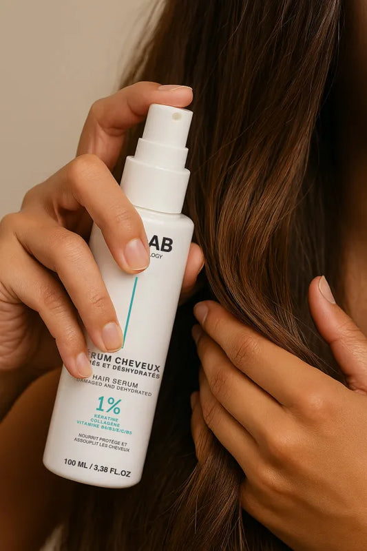 Sérum cheveux abîmés et déshydratés
